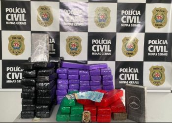 Polícia Civil prende traficante e apreende 57KG de maconha e 2KG de cocaína