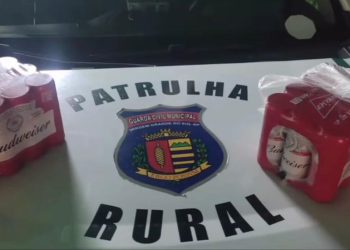 Ladrão de cerveja é preso em flagrante pela Guarda Civil Municipal