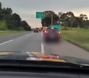 VÍDEO: PRF persegue e prende o agressor de mulher na BR 381 no Sul de Minas