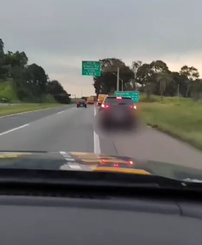 VÍDEO: PRF persegue e prende o agressor de mulher na BR 381 no Sul de Minas