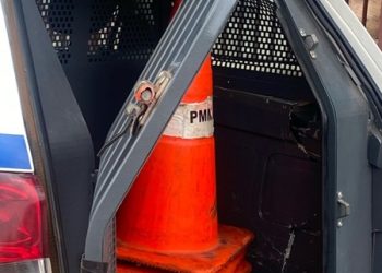 Mulher ameaça dono de bar e danifica viatura da PM em Andradas