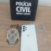 Polícia recupera celular furtado no centro de Poços de Caldas