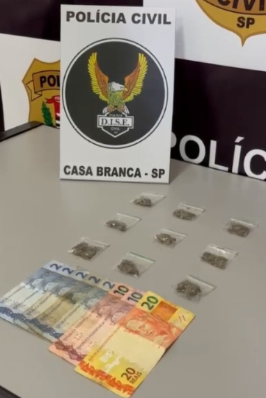 Mulher é presa e adolescente apreendido por tráfico de drogas em Santa Cruz das Palmeiras