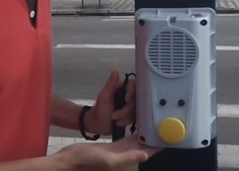 Erro na instalação de botoeiras sonoras em Poços de Caldas prejudica acessibilidade