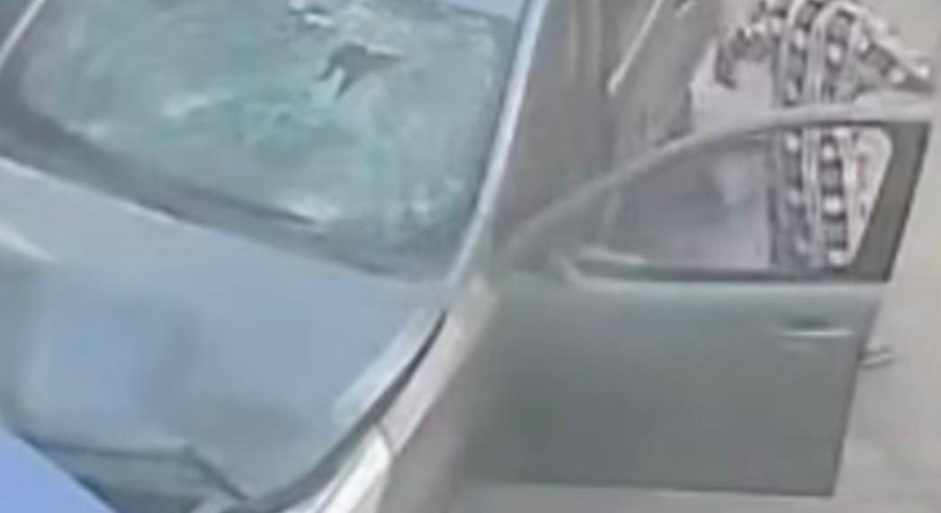 VÍDEO: Motorista atinge loja, atropela homem e quase acerta bebê em São João da Boa Vista