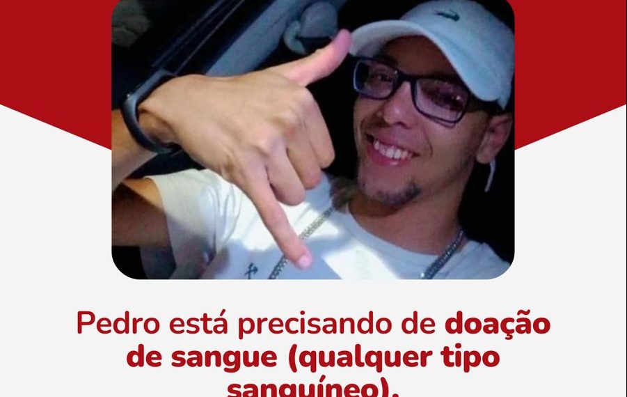 Motociclista que sofreu acidente em Poços de Caldas precisa de doação de sangue urgente