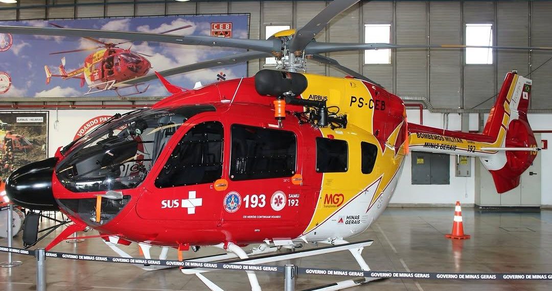 Arcanjo 13: novo helicóptero dos bombeiros entra em operação nesta sexta-feira