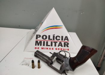 PM apreende menor com arma de fogo durante evento de Carnaval em Poços de Caldas