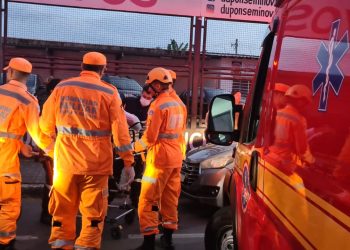 Motociclista sofre traumatismo craniano grave em acidente em Alfenas