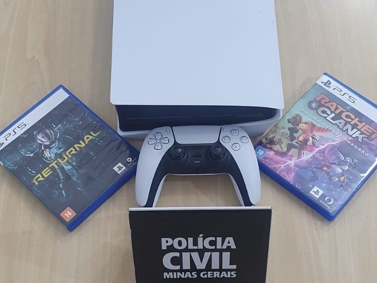 Polícia Civil recupera videogame avaliado em mais de R$ 3 mil