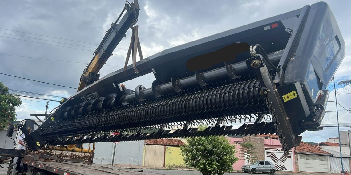 Operação Campo Seguro recupera máquina agrícola no valor de R$ 440 mil