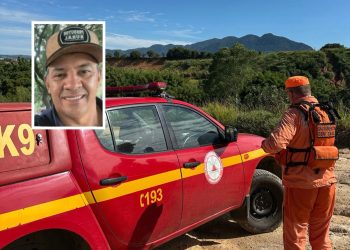 Corpo de Bombeiros realiza buscas em área de mata por homem desaparecido em Andradas