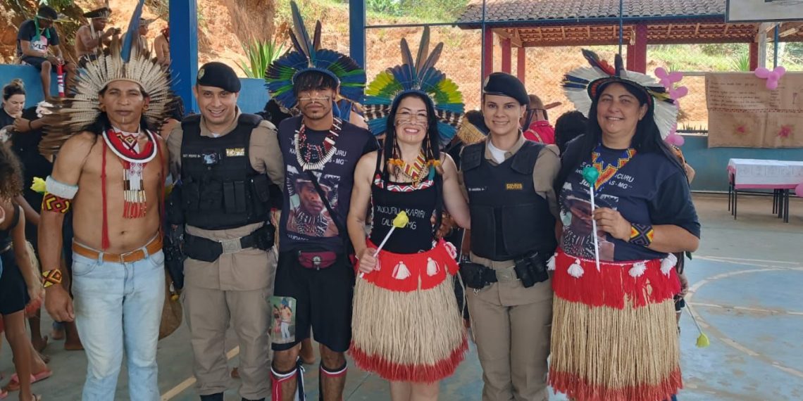 Polícia Militar promove palestra de Prevenção à Violência Doméstica em aldeia indígena no Sul de Minas