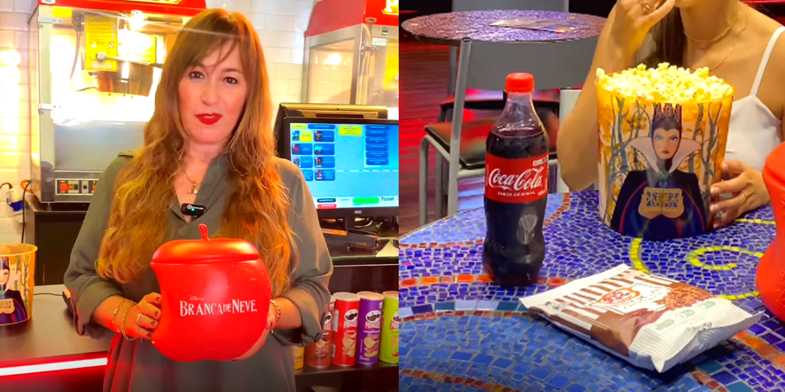 Cine Marquise surpreende mais uma vez com os Baldes Colecionáveis de Branca de Neve!