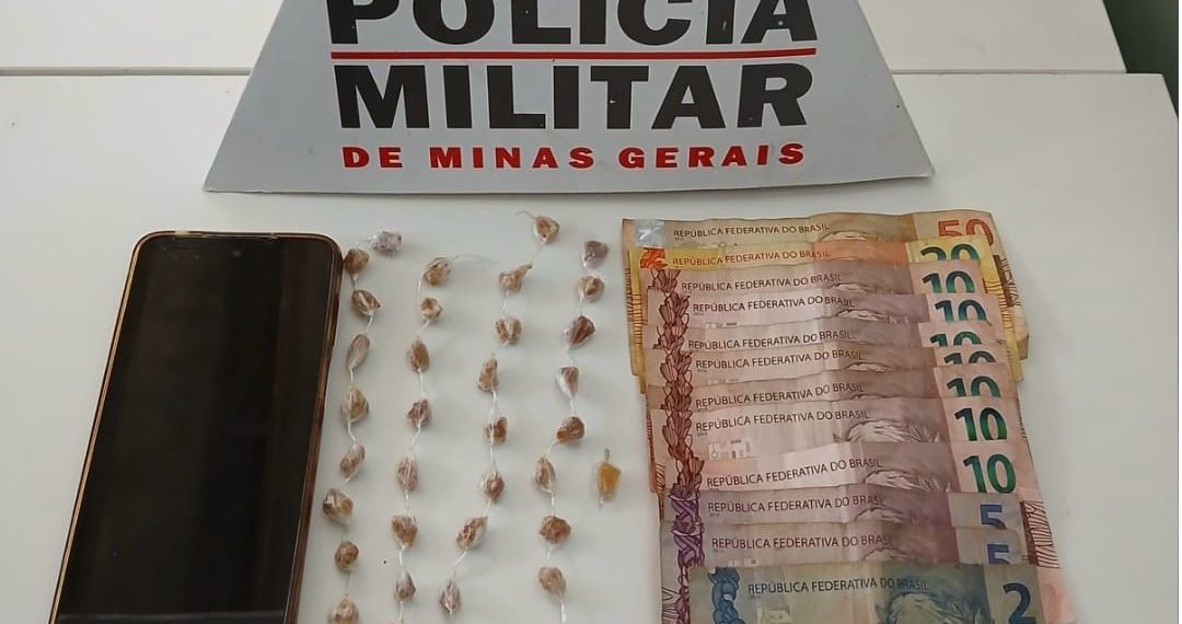 Menor reincidente tenta fugir da PM, mas é apreendido em flagrante por tráfico de drogas