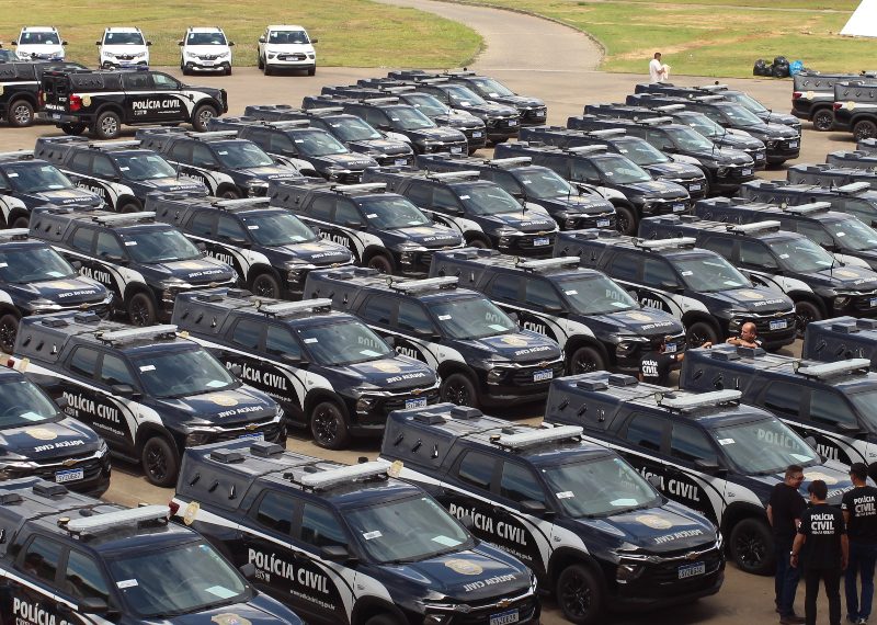 Polícia Civil de Minas Gerais recebe 103 novas viaturas para reforçar a segurança no estado