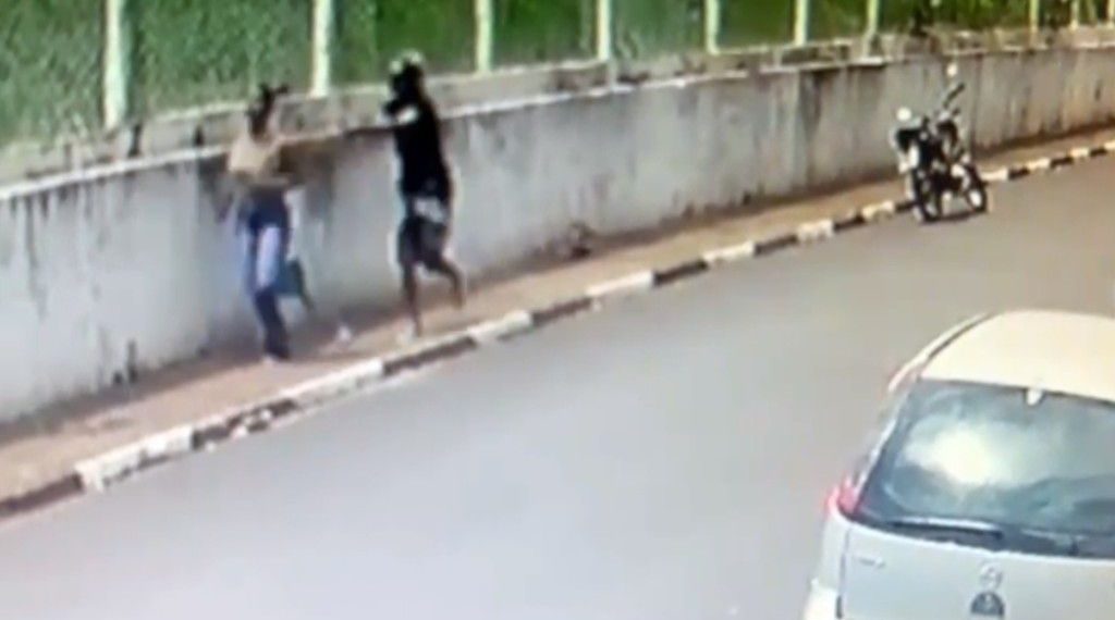 VÍDEO: mulher é morta a tiros pelo ex-companheiro em Santa Cruz das Palmeiras