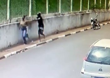 VÍDEO: mulher é morta a tiros pelo ex-companheiro em Santa Cruz das Palmeiras