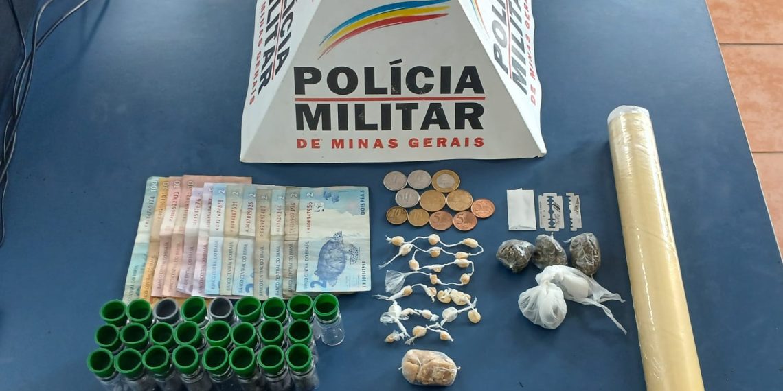 Adolescente de 16 anos é apreendido por tráfico de drogas em Poços