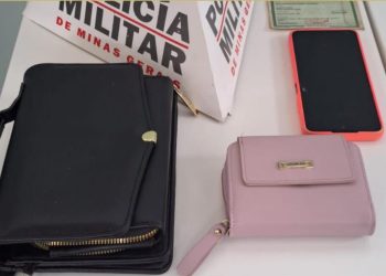 Mulher tem bolsa furtada na Praça dos Macacos e suspeito é preso com os pertences da vítima