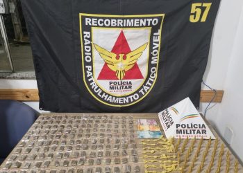 Adolescente é apreendido com grande quantidade de drogas em Alfenas