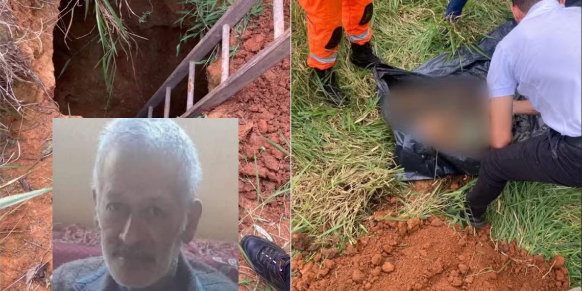 Corpo encontrado em buraco é de homem que estava desaparecido