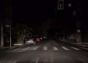 Apagão geral atinge Poços de Caldas e causa transtornos à população