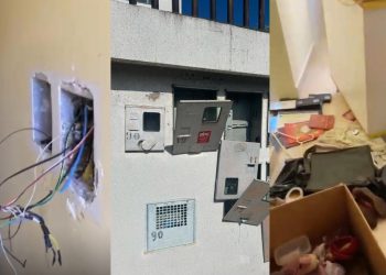 VÍDEO: apartamento é invadido no fim de semana em Poços de Caldas