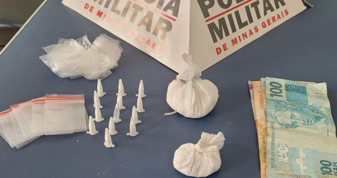 Polícia Militar prende homem por tráfico de drogas na Zona Sul de Poços de Caldas