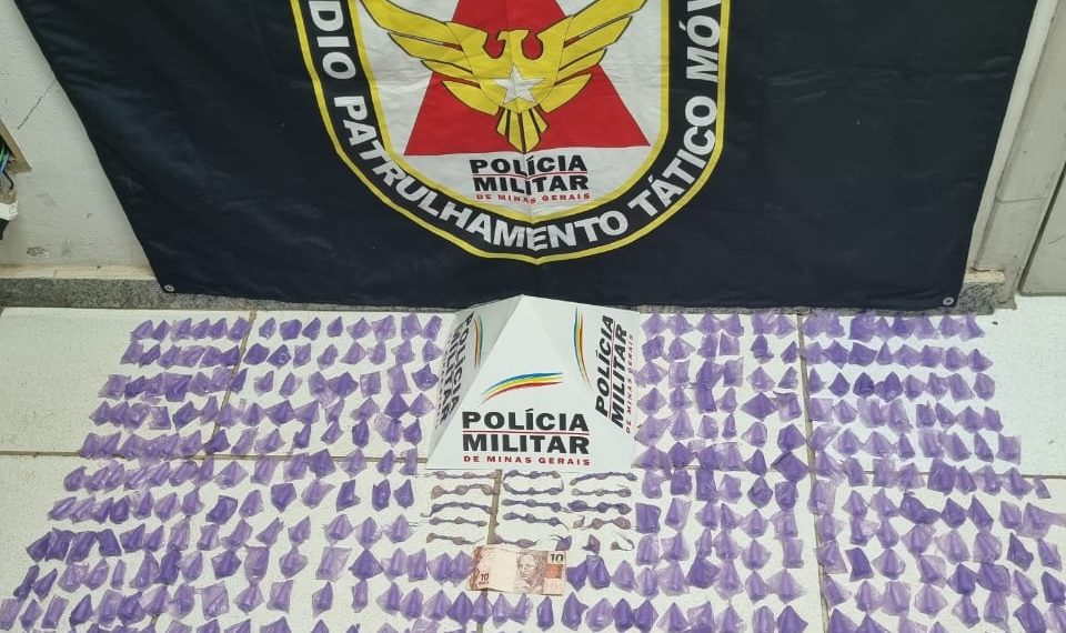 Homem é preso com mais de 500 pinos de cocaína no Sul de Minas