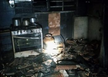 Incêndio destrói residência na zona rural de Andradas