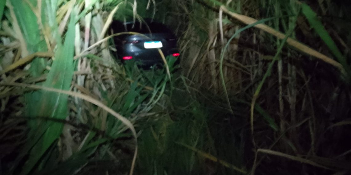 Veículo sai da pista e cai em ribanceira na MGC-491