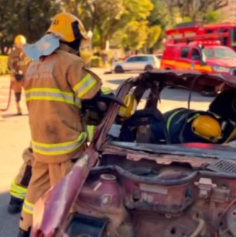 ATENÇÃO: simulado de acidente com vítima presa às ferragens em Poços acontecerá nesta quarta (14)