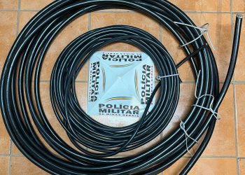 Homem em situação de rua é preso após furtar fiação telefônica em Poços de Caldas