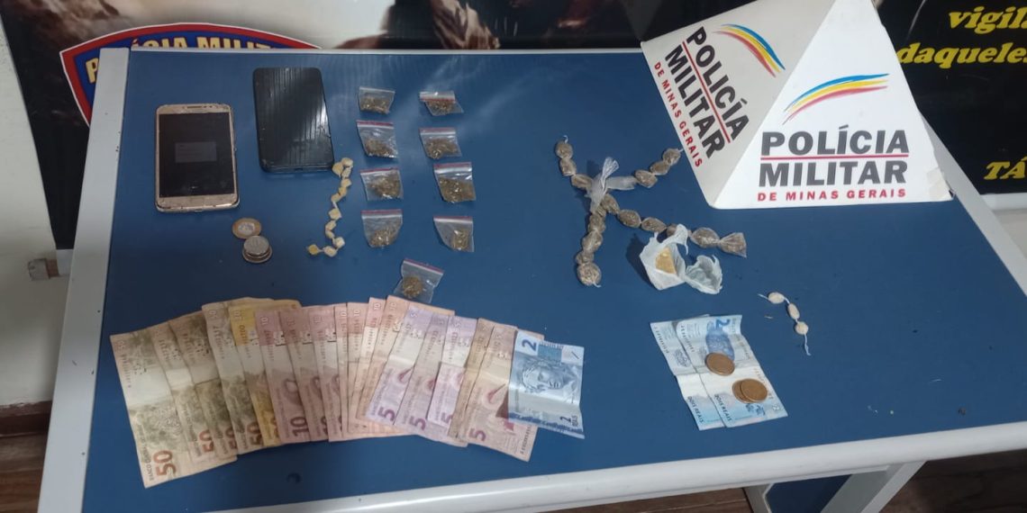 Dois são detidos com drogas no Jardim Nova Aparecida em Poços