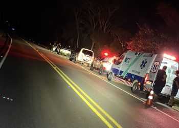 Pedestre morre após ser atropelado na MG-455 em Andradas