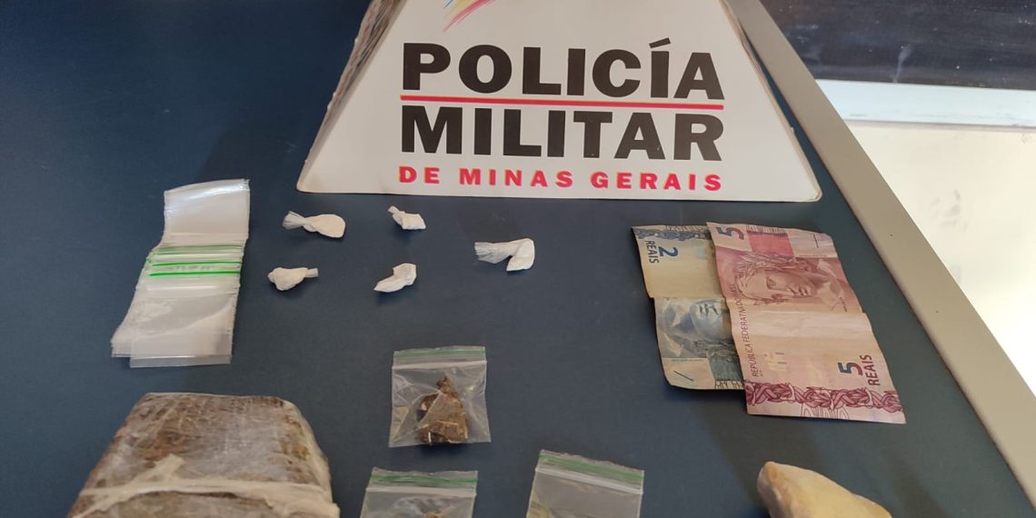PM apreende drogas com dois suspeitos na zona sul de Poços de Caldas