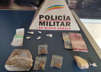PM apreende drogas com dois suspeitos na zona sul de Poços de Caldas