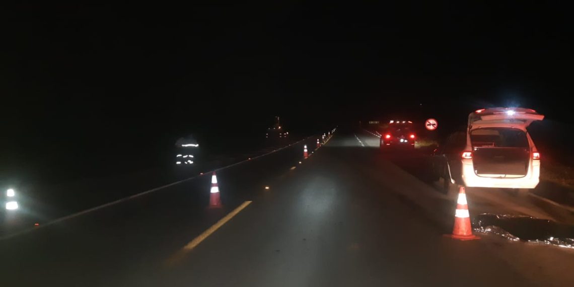 Pedestre morre após ser atropelado por motocicleta na BR-459