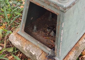 Vandalismo prejudica iluminação pública e segurança em Poços de Caldas