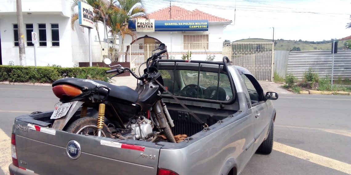 Homem embriagado é preso com moto adulterada