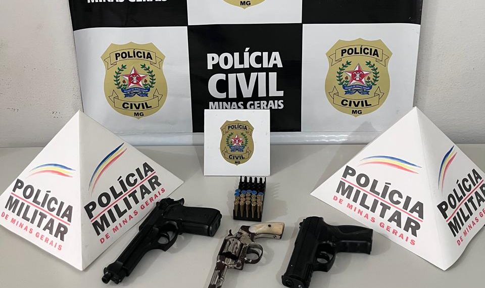 Polícia Civil prende homem por posse ilegal de arma e munições