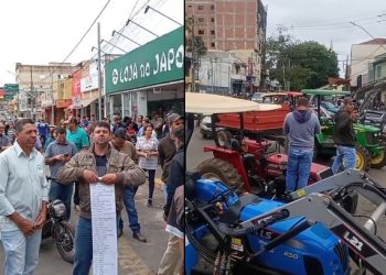 Moradores fazem manifestação reivindicando segurança na zona rural de Campestre