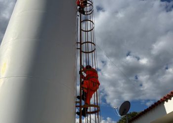 Trabalhador é resgatado de reservatório após inalar gases tóxicos durante pintura em Andradas