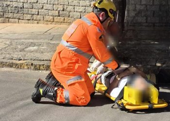 Idoso sofre lesão na bacia após atropelamento no Sul de Minas