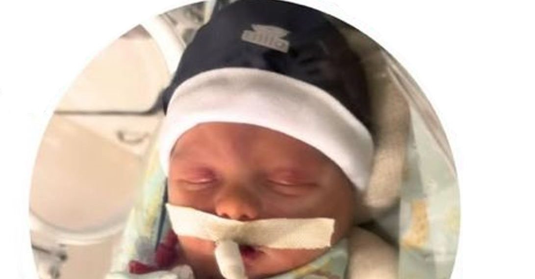 Família faz apelo por doações de sangue para bebê internado na UTI