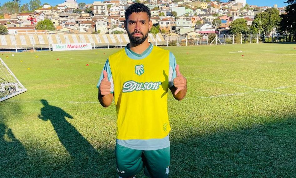 Caldense contrata centroavante David Lima para reforçar equipe no Módulo II