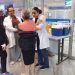 Ação na Caixa Econômica Federal vacina mais de 200 pessoas contra gripe em Poços de Caldas