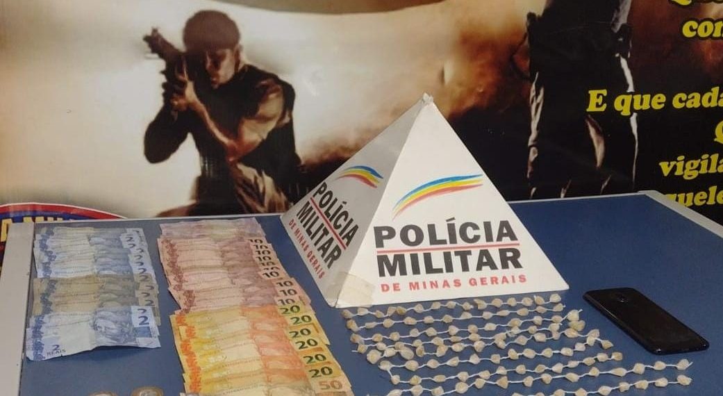 Adolescente de 15 anos é apreendido com 120 pedras de crack no bairro Santa Rita em Poços