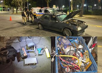 VÍDEO: Homem furta carro no Jardim dos Estados, mas é preso momentos depois junto com comparsa em Poços